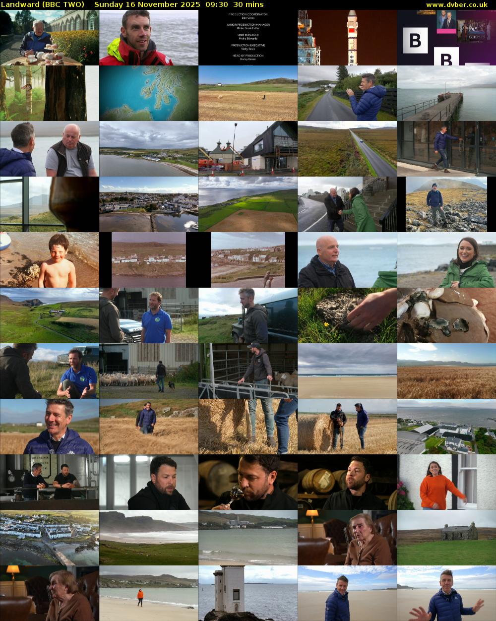 Landward (BBC TWO) Sunday 16 November 2025 09:30 - 10:00