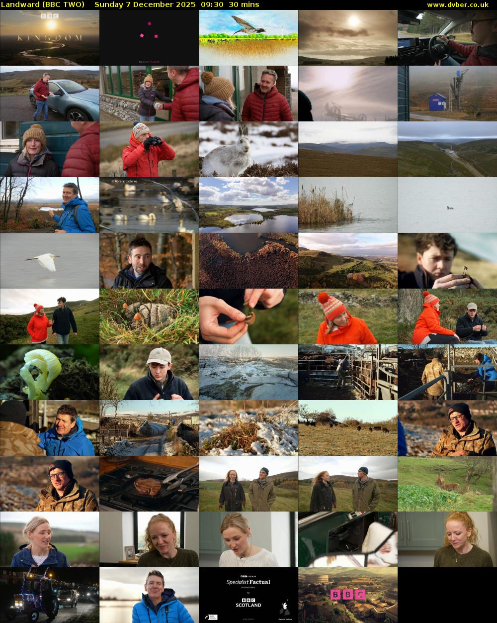 Landward (BBC TWO) Sunday 7 December 2025 09:30 - 10:00