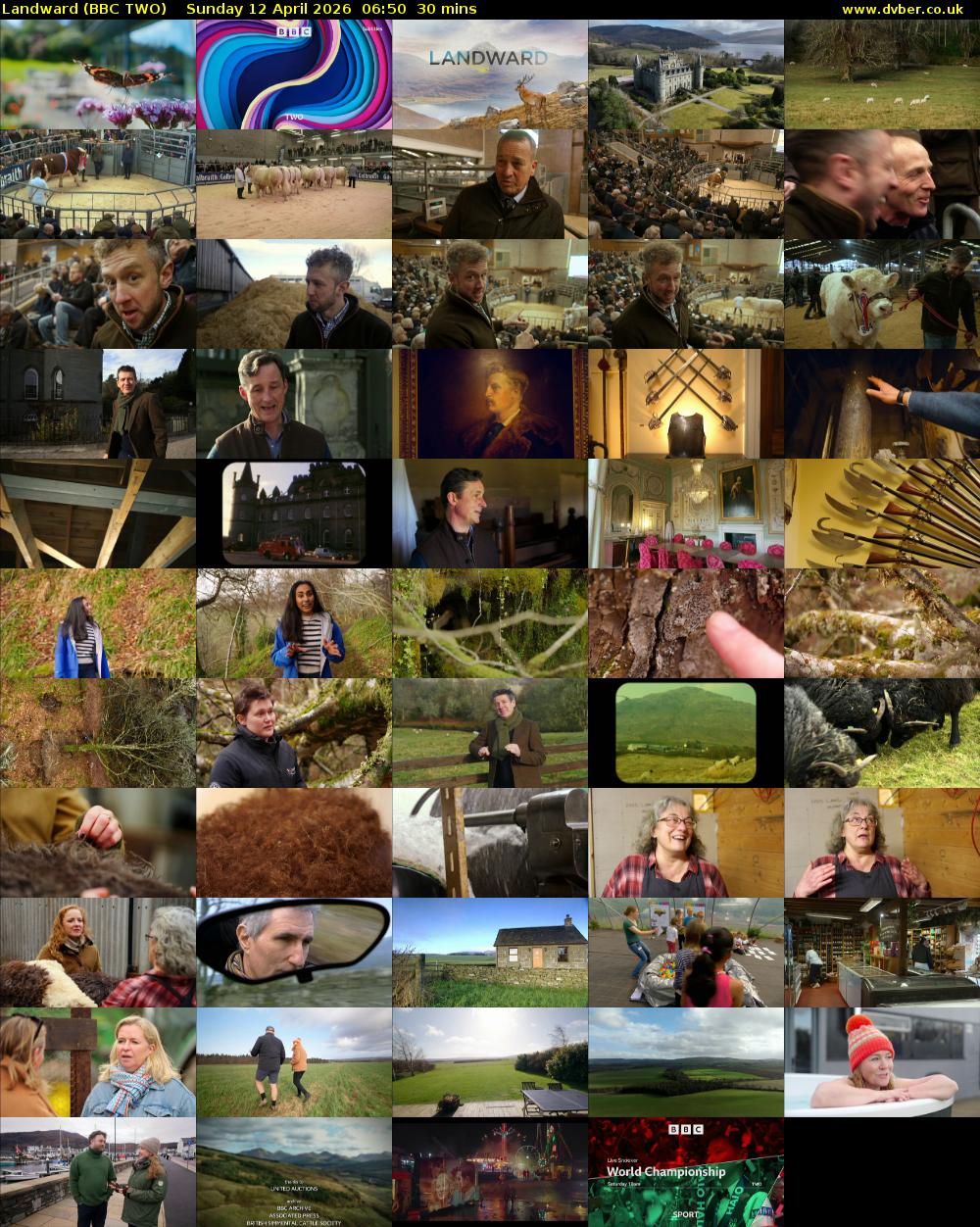 Landward (BBC TWO) Sunday 12 April 2026 06:50 - 07:20