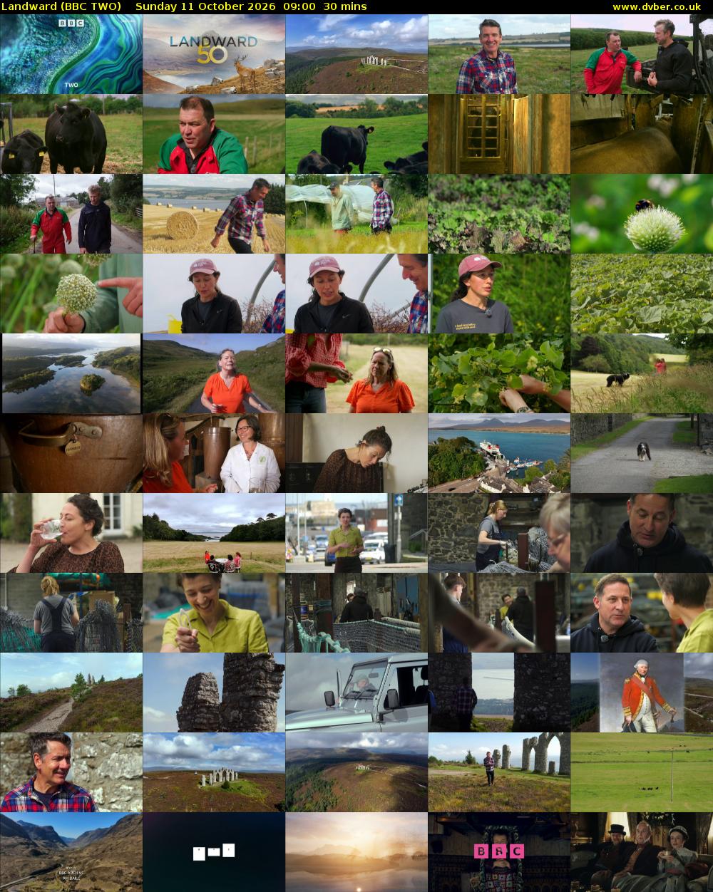 Landward (BBC TWO) Sunday 11 October 2026 09:00 - 09:30