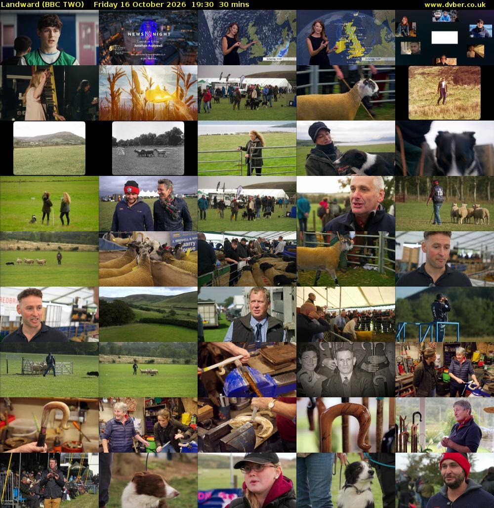 Landward (BBC TWO) Friday 16 October 2026 19:30 - 20:00