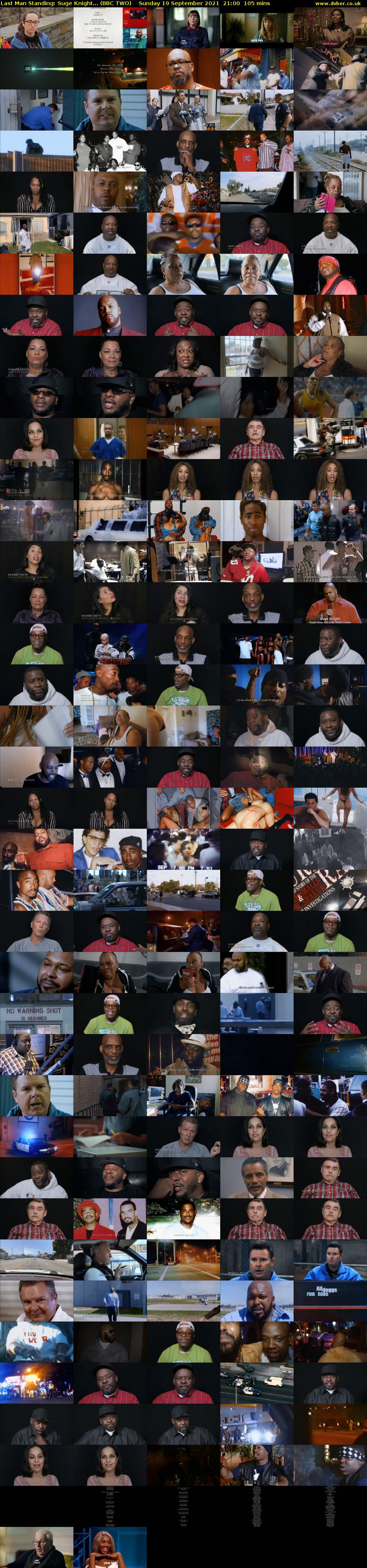 Last Man Standing: Suge Knight... (BBC TWO) Sunday 19 September 2021 21:00 - 22:45