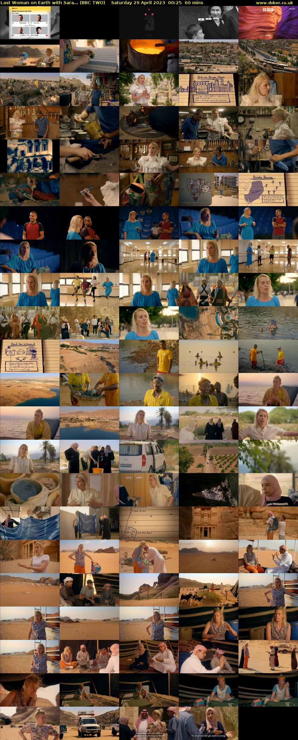 Last Woman on Earth with Sara... (BBC TWO) Saturday 29 April 2023 00:25 - 01:25