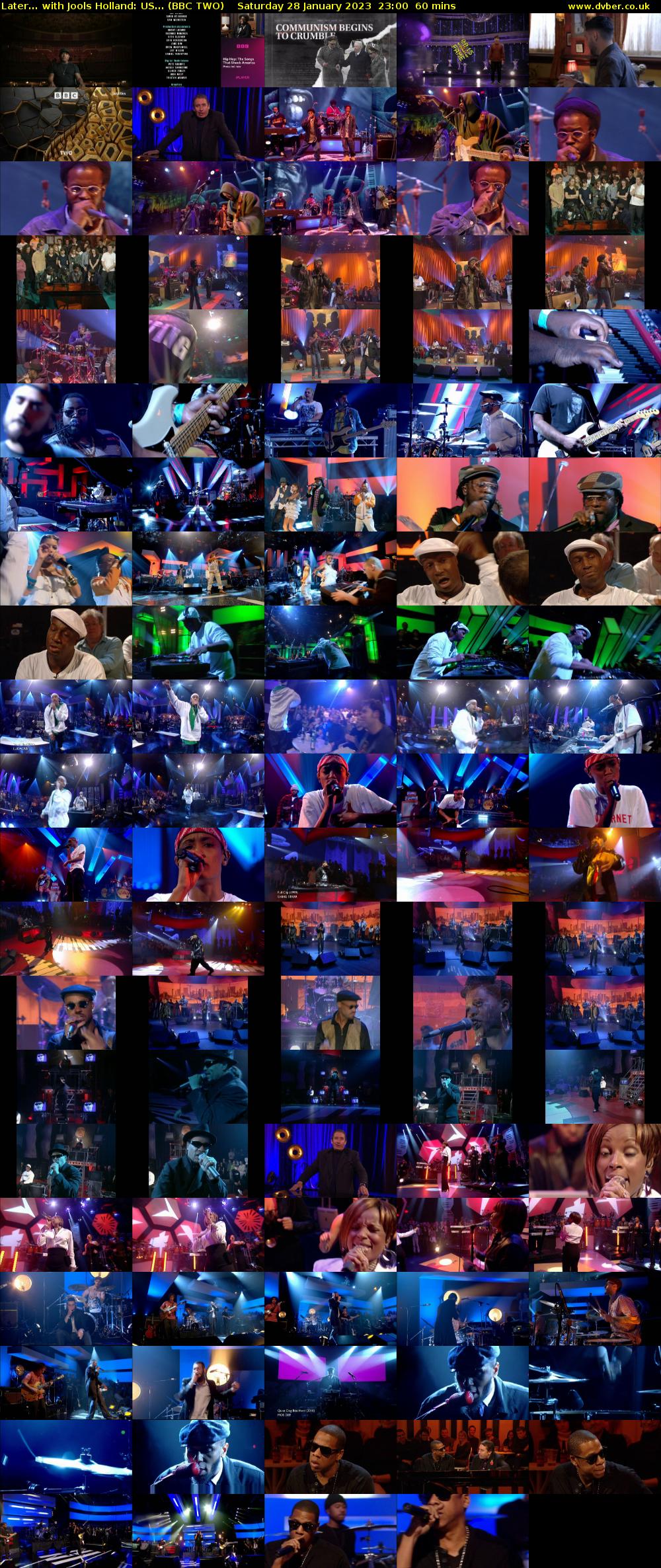 Later... with Jools Holland: US... (BBC TWO) Saturday 28 January 2023 23:00 - 00:00