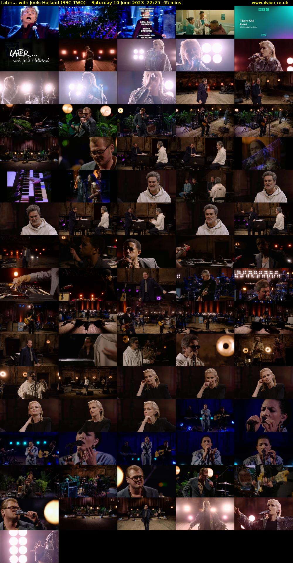 Later... with Jools Holland (BBC TWO) Saturday 10 June 2023 22:25 - 23:10