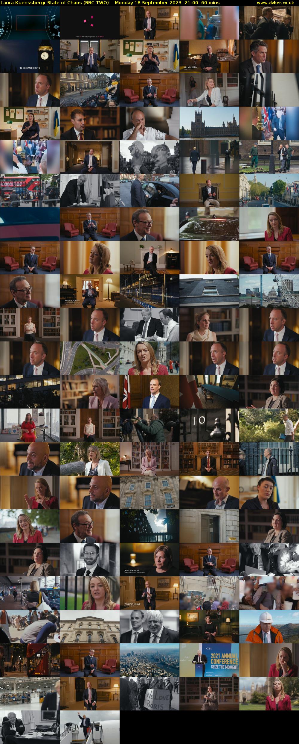 Laura Kuenssberg: State of Chaos (BBC TWO) Monday 18 September 2023 21:00 - 22:00