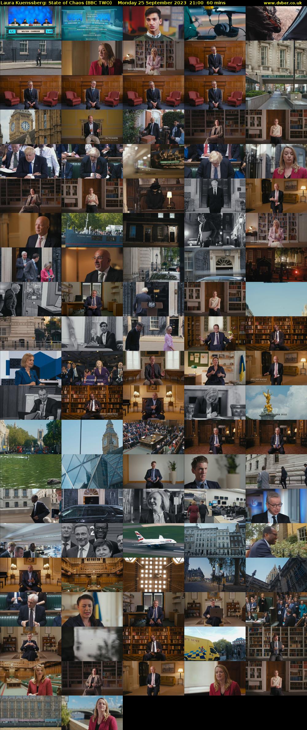 Laura Kuenssberg: State of Chaos (BBC TWO) Monday 25 September 2023 21:00 - 22:00