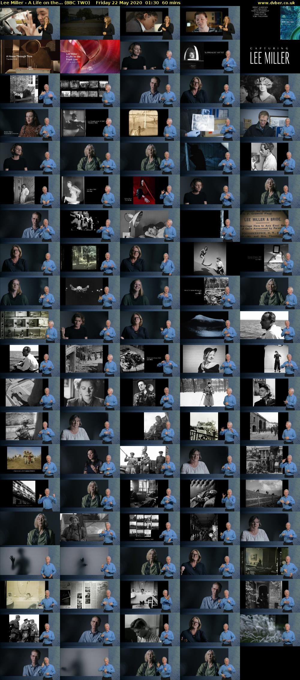 Lee Miller - A Life on the... (BBC TWO) Friday 22 May 2020 01:30 - 02:30