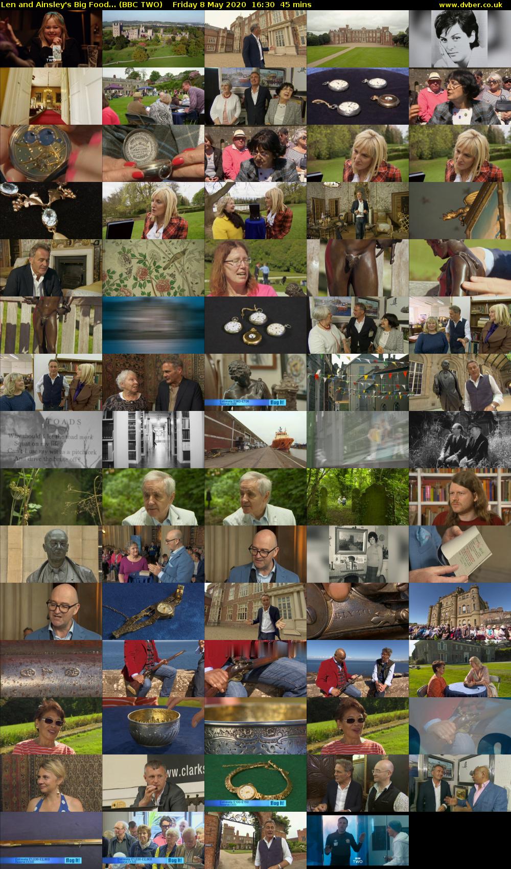 Len and Ainsley's Big Food... (BBC TWO) Friday 8 May 2020 16:30 - 17:15