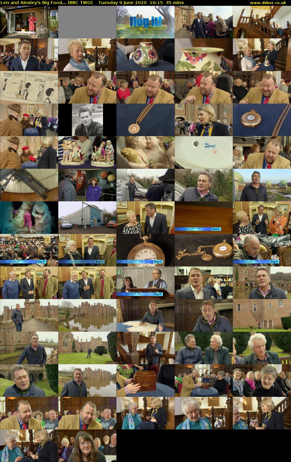 Len and Ainsley's Big Food... (BBC TWO) Tuesday 9 June 2020 16:15 - 17:00