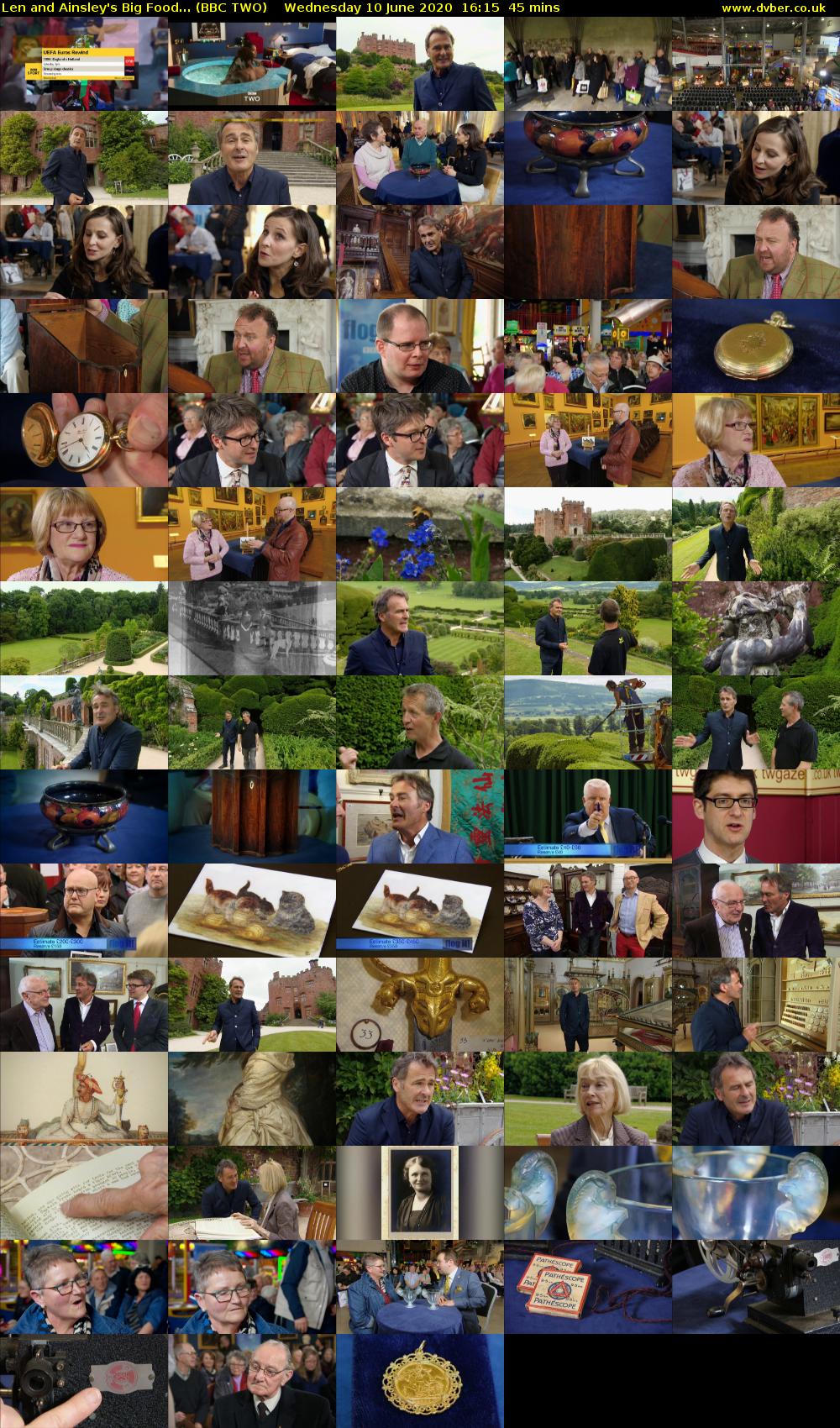 Len and Ainsley's Big Food... (BBC TWO) Wednesday 10 June 2020 16:15 - 17:00
