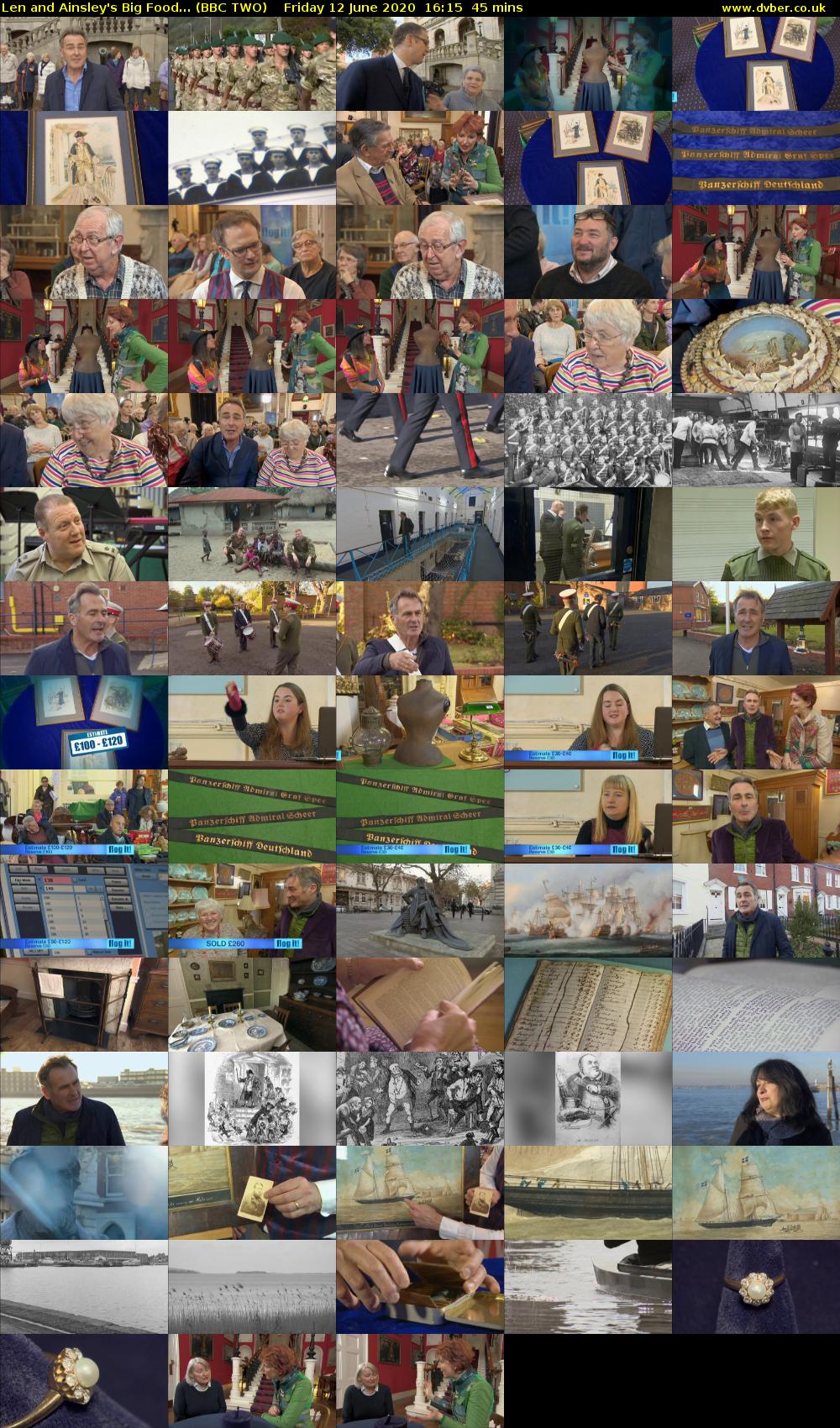Len and Ainsley's Big Food... (BBC TWO) Friday 12 June 2020 16:15 - 17:00