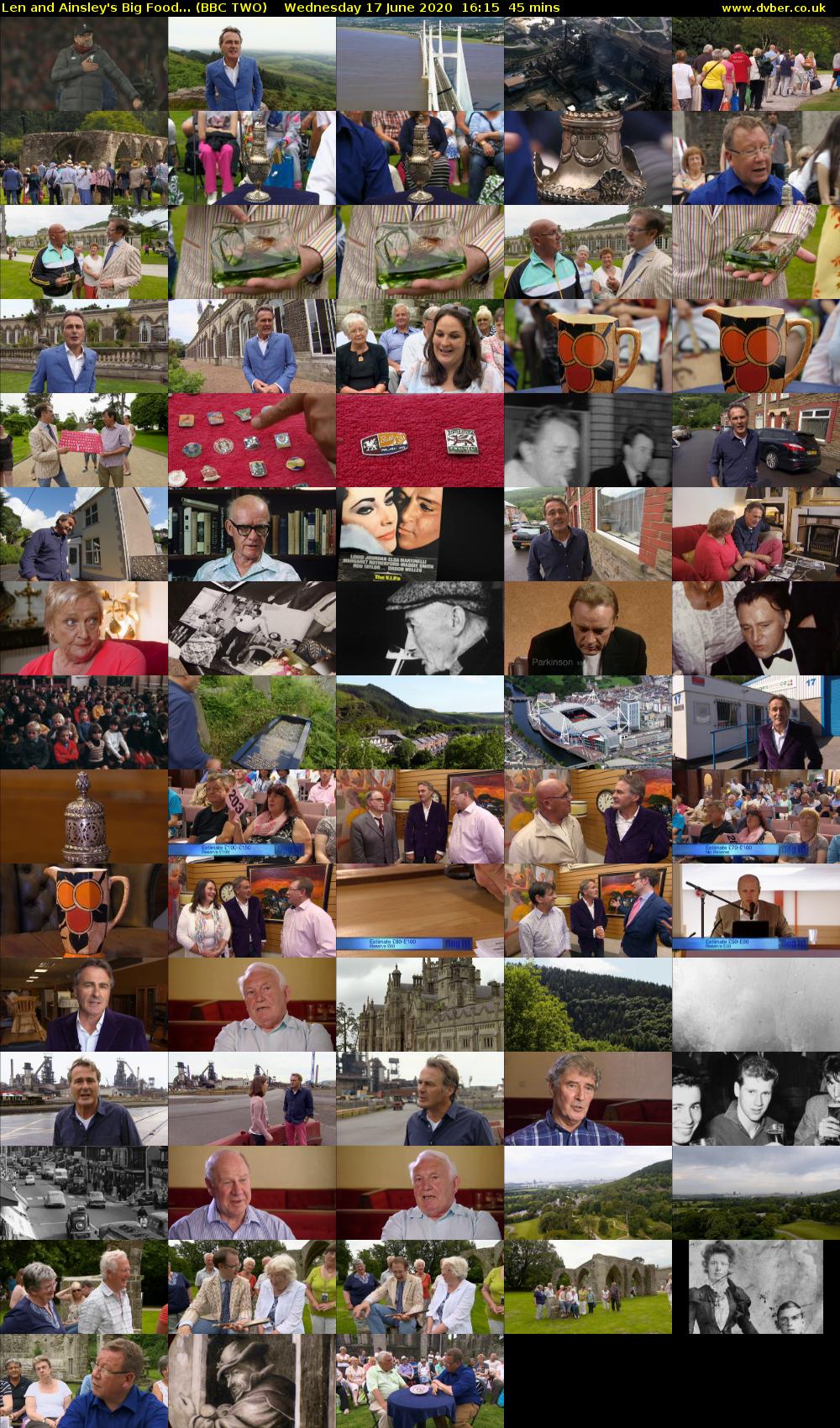 Len and Ainsley's Big Food... (BBC TWO) Wednesday 17 June 2020 16:15 - 17:00