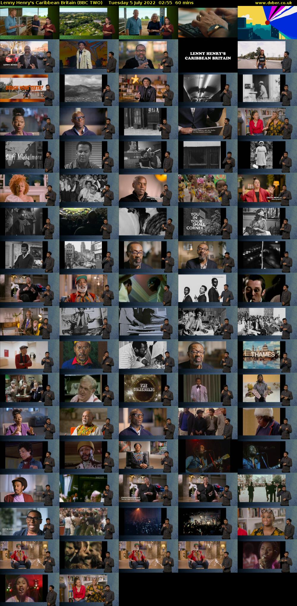 Lenny Henry's Caribbean Britain (BBC TWO) Tuesday 5 July 2022 02:55 - 03:55