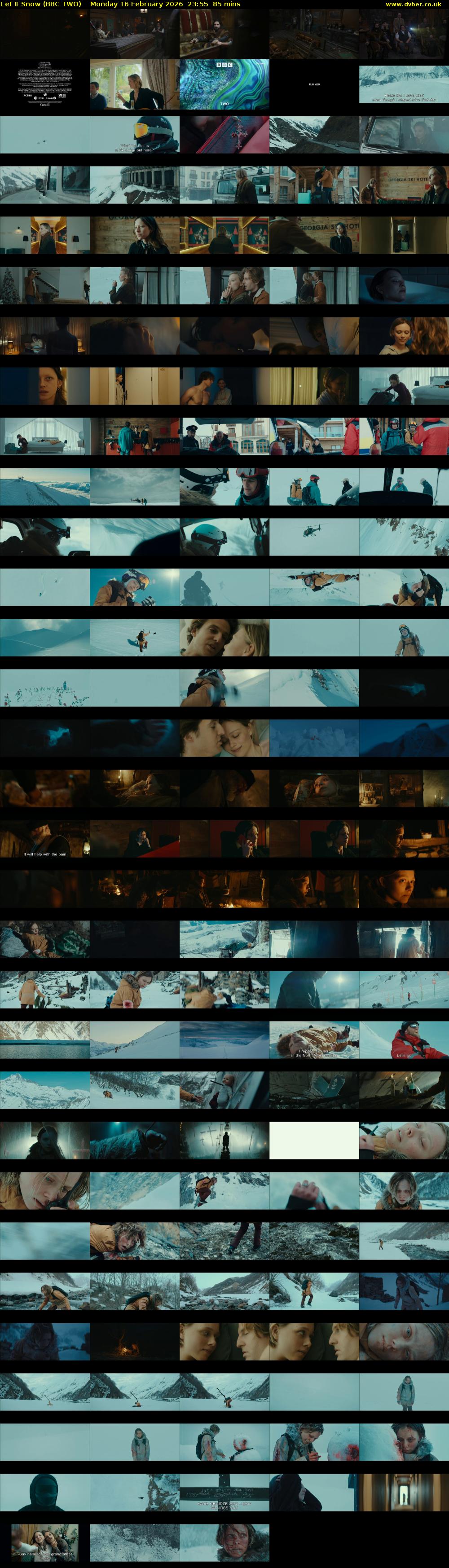 Let It Snow (BBC TWO) Monday 16 February 2026 23:55 - 01:20