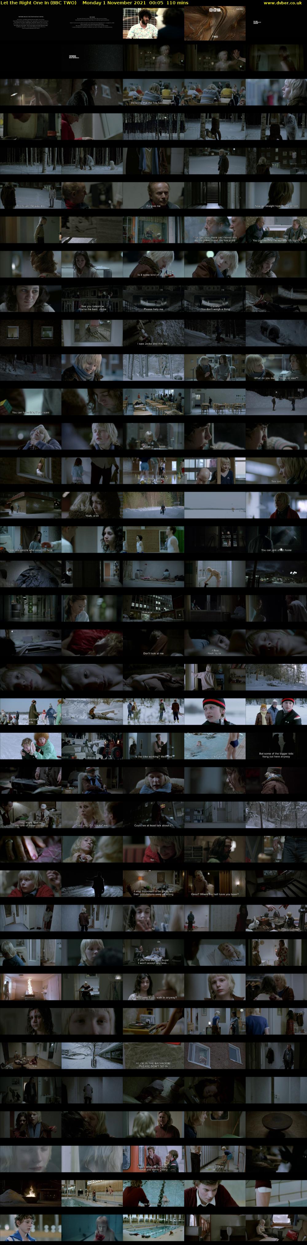 Let the Right One In (BBC TWO) Monday 1 November 2021 00:05 - 01:55