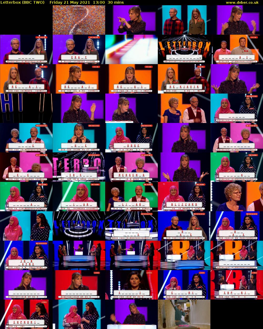 Letterbox (BBC TWO) Friday 21 May 2021 13:00 - 13:30
