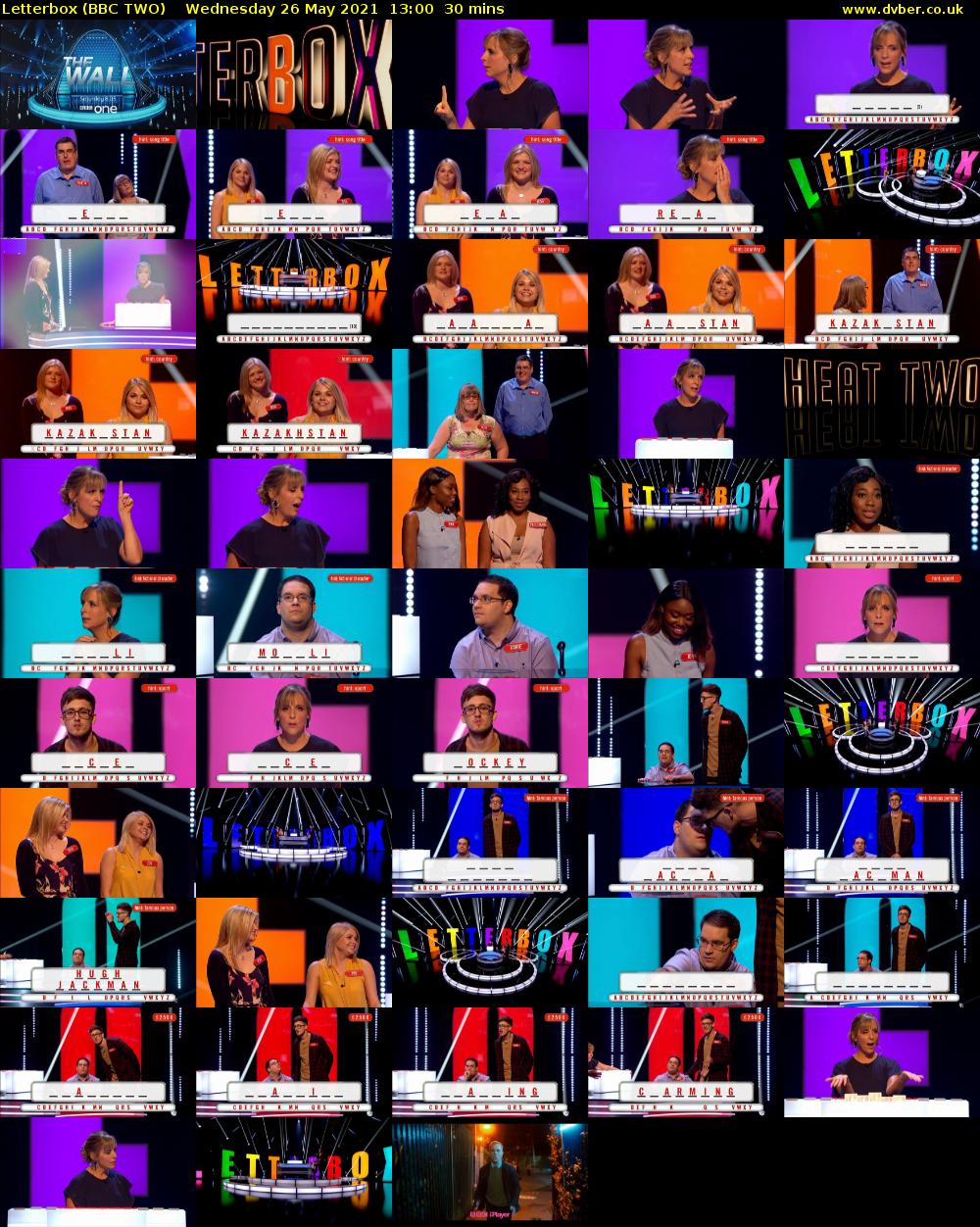Letterbox (BBC TWO) Wednesday 26 May 2021 13:00 - 13:30