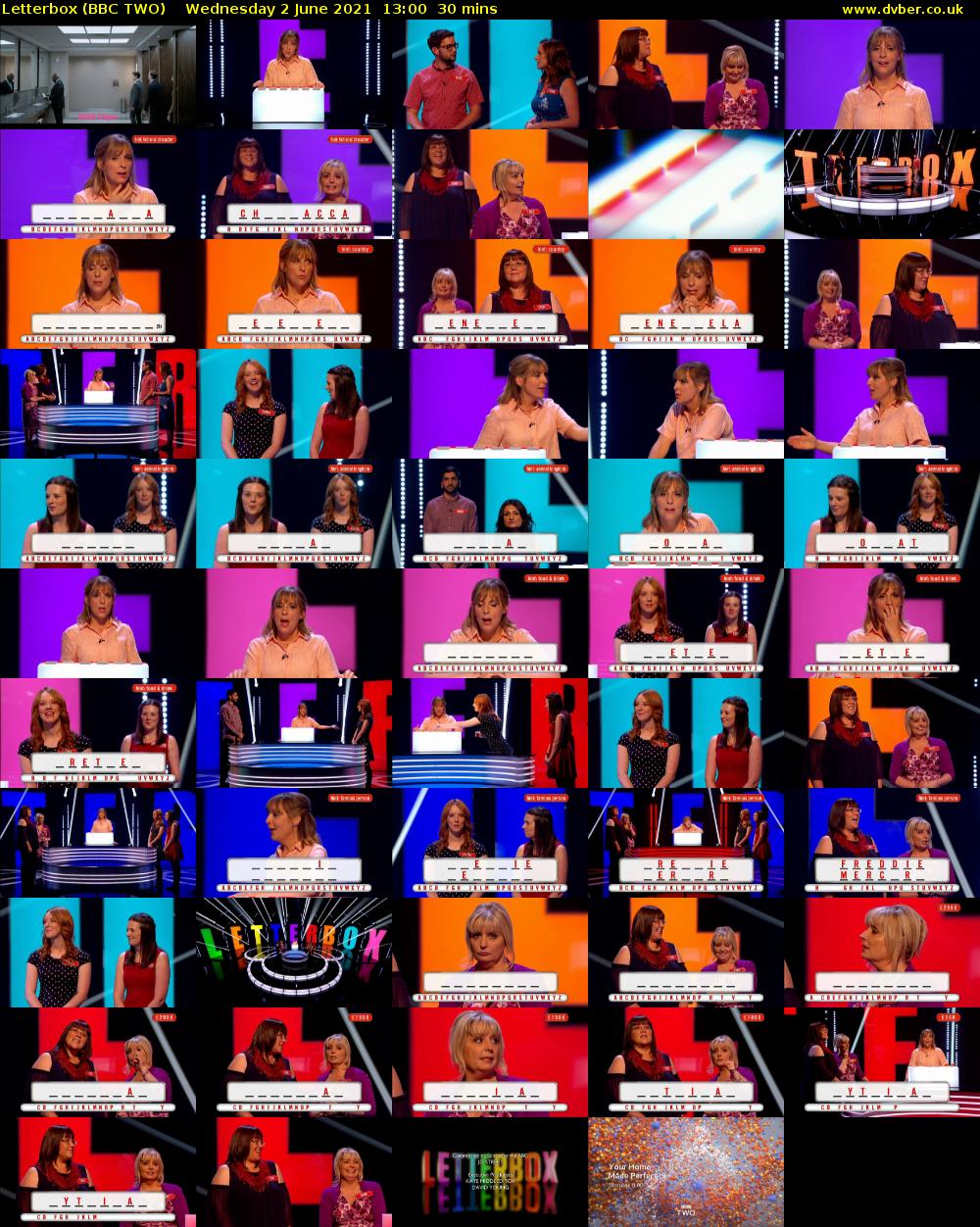 Letterbox (BBC TWO) Wednesday 2 June 2021 13:00 - 13:30