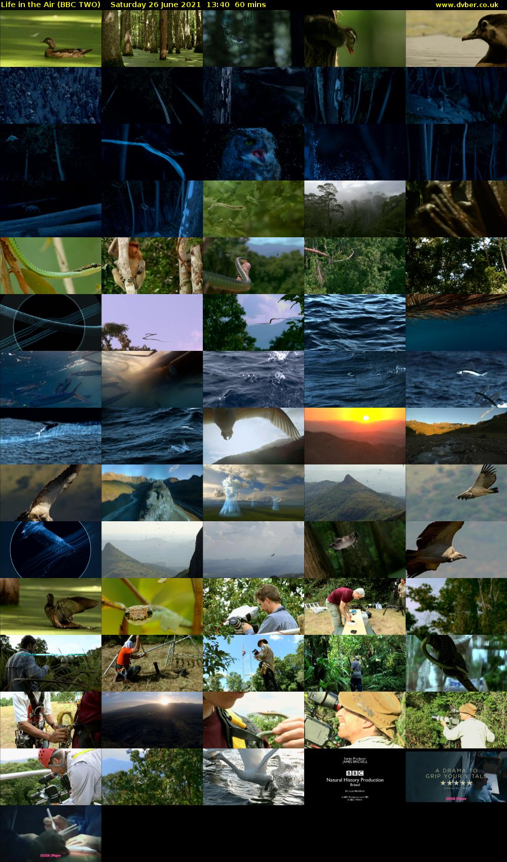 Life in the Air (BBC TWO) Saturday 26 June 2021 13:40 - 14:40