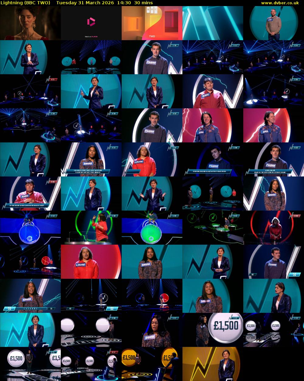 Lightning (BBC TWO) Tuesday 31 March 2026 14:30 - 15:00