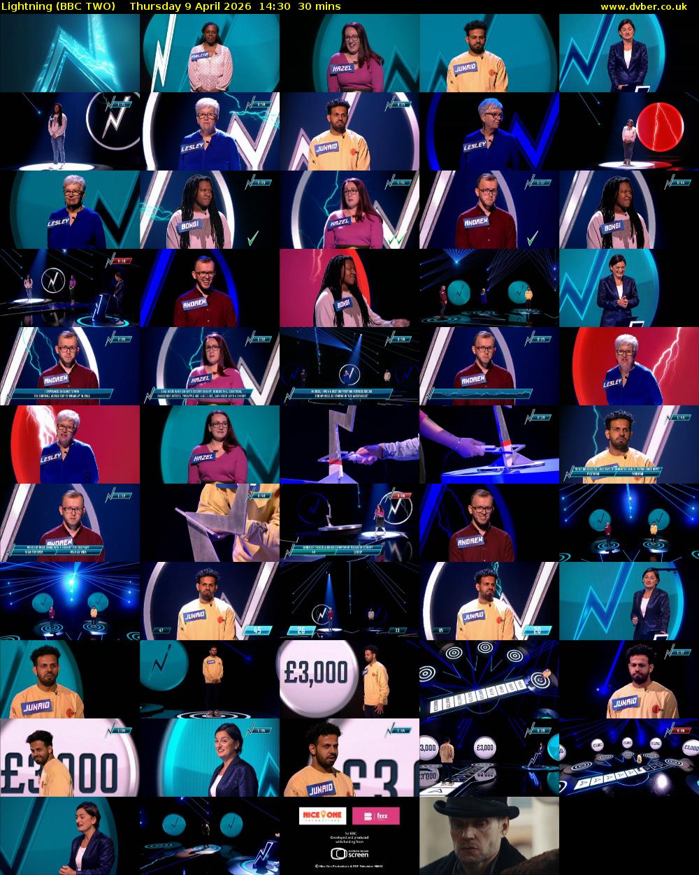 Lightning (BBC TWO) Thursday 9 April 2026 14:30 - 15:00