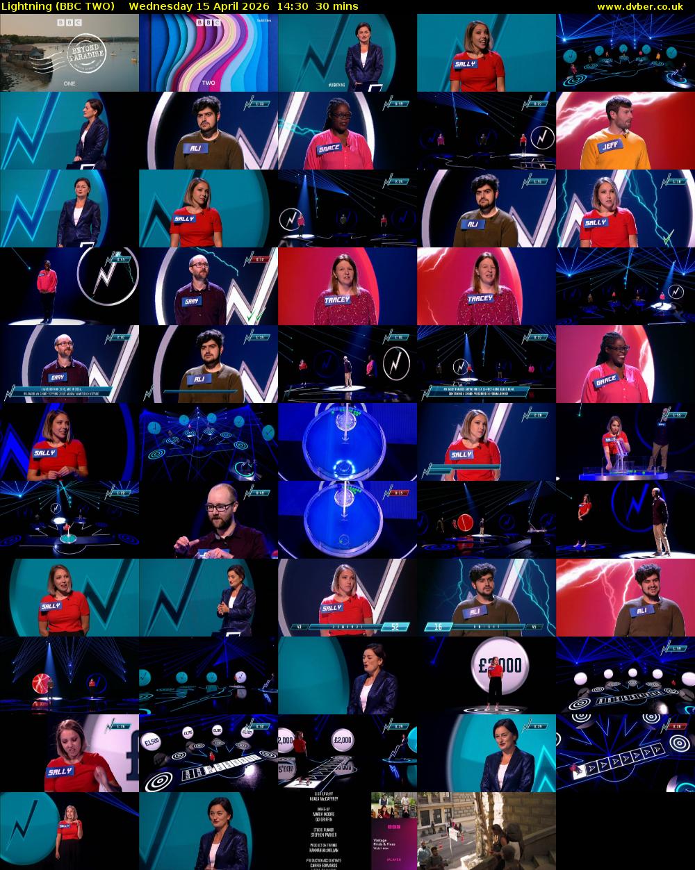 Lightning (BBC TWO) Wednesday 15 April 2026 14:30 - 15:00
