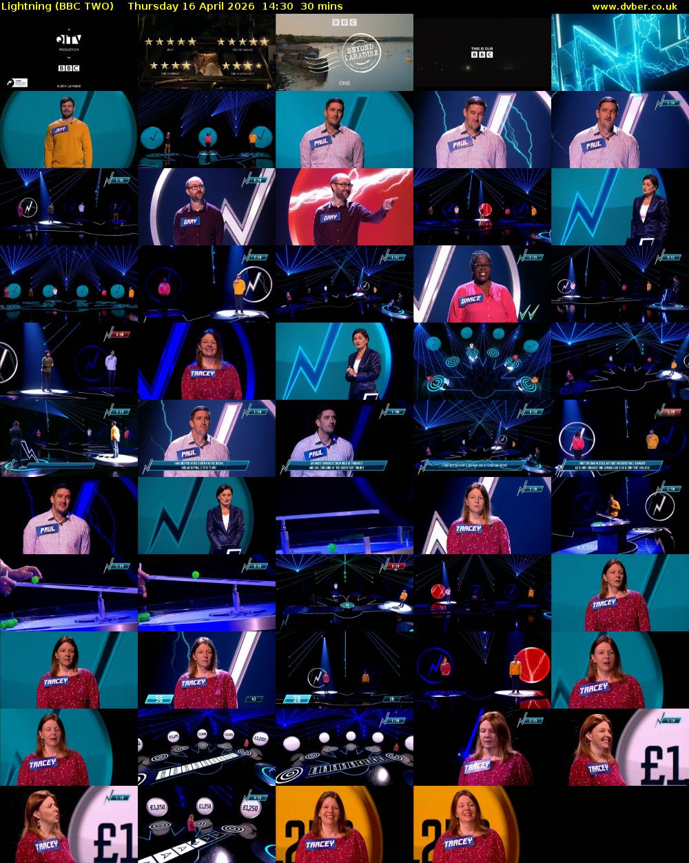 Lightning (BBC TWO) Thursday 16 April 2026 14:30 - 15:00