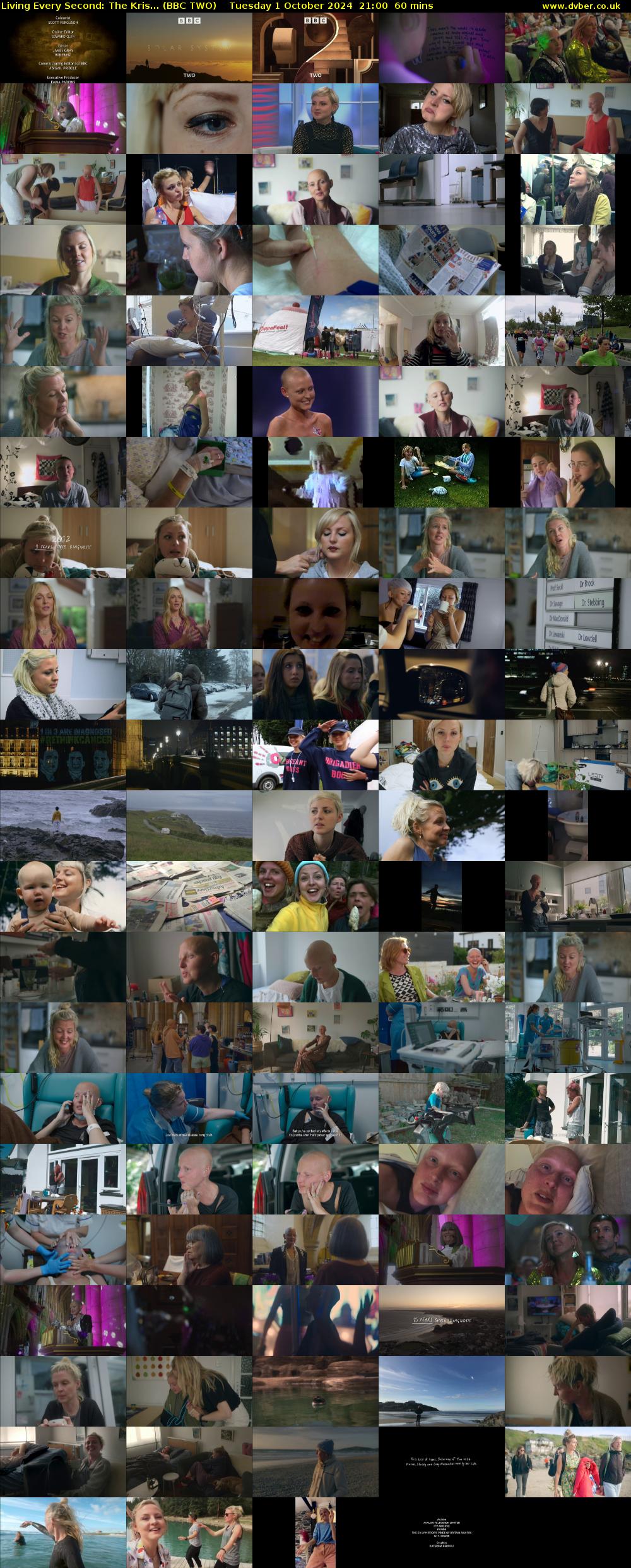 Living Every Second: The Kris... (BBC TWO) Tuesday 1 October 2024 21:00 - 22:00