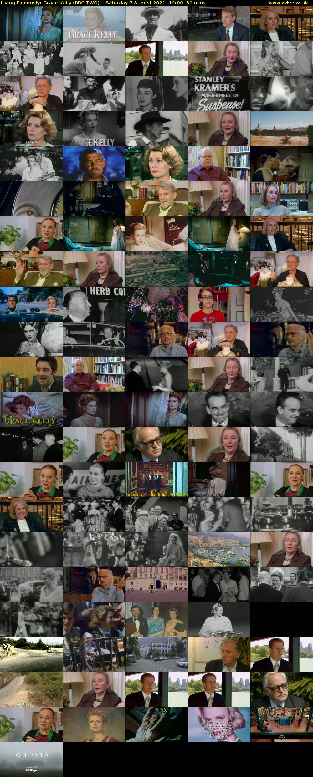 Living Famously: Grace Kelly (BBC TWO) Saturday 7 August 2021 14:00 - 15:00