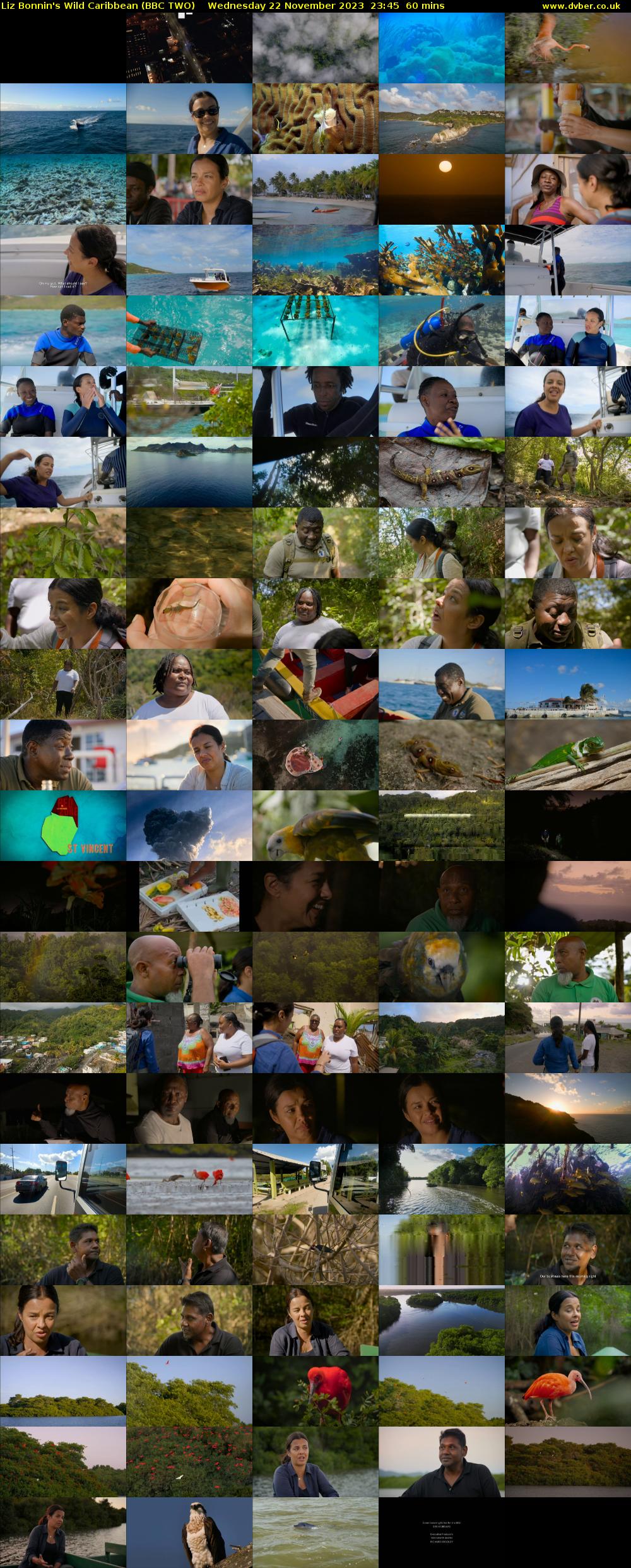 Liz Bonnin's Wild Caribbean (BBC TWO) Wednesday 22 November 2023 23:45 - 00:45