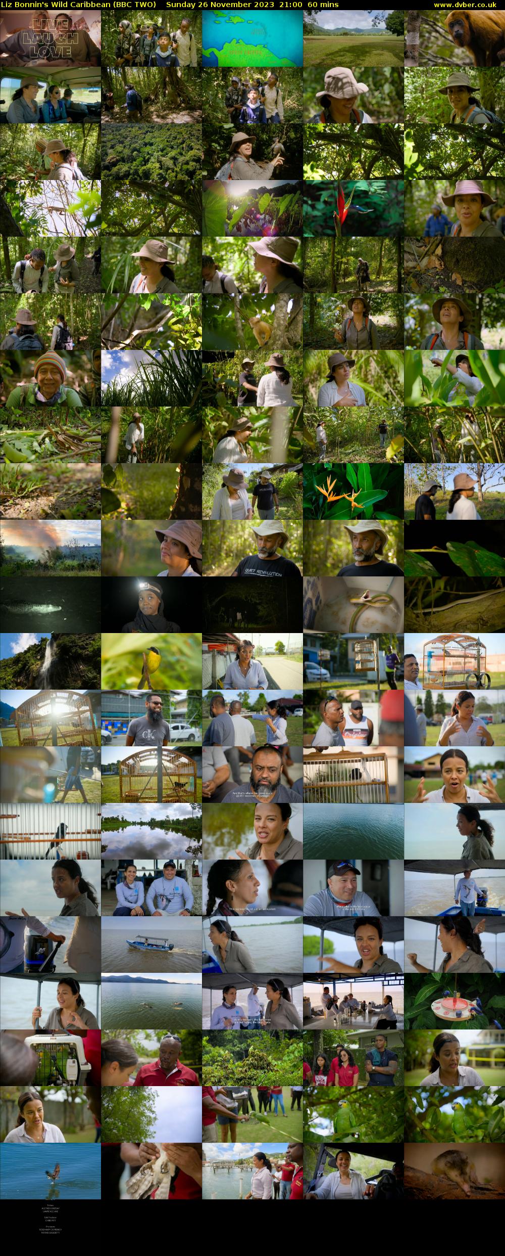 Liz Bonnin's Wild Caribbean (BBC TWO) Sunday 26 November 2023 21:00 - 22:00