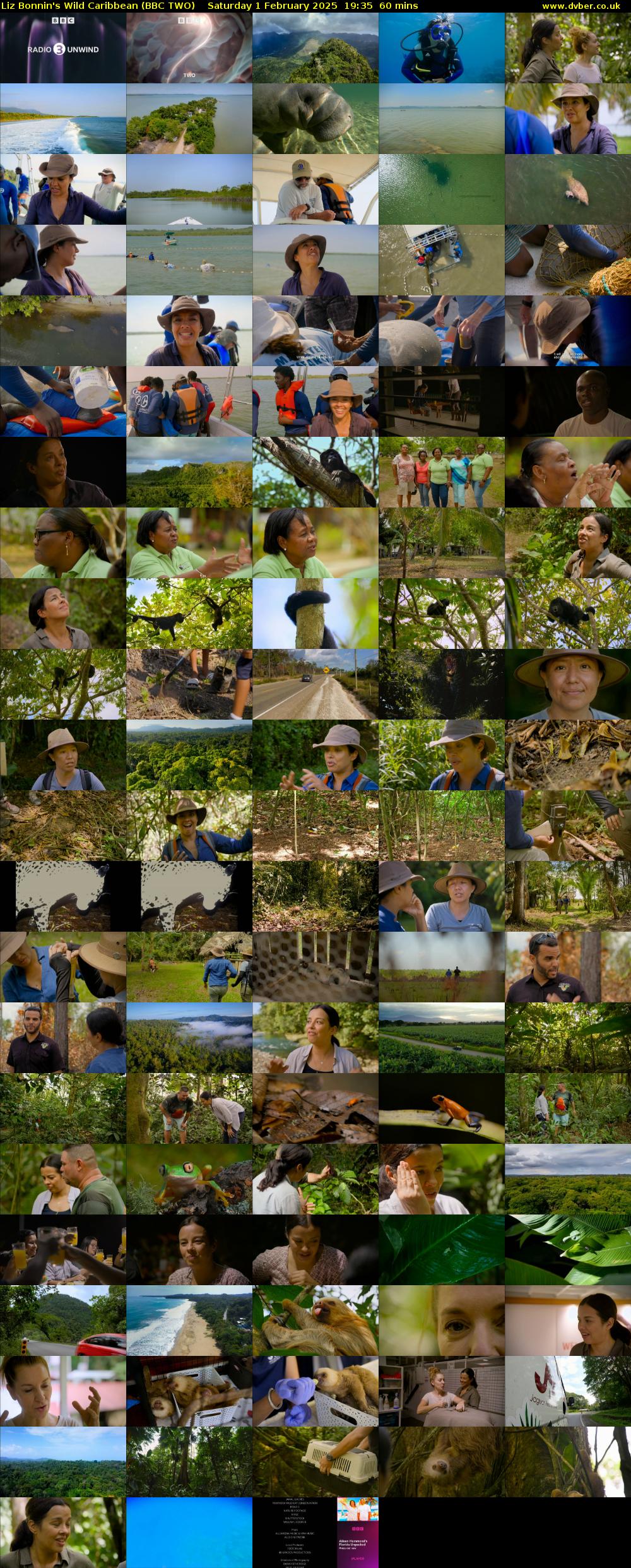 Liz Bonnin's Wild Caribbean (BBC TWO) Saturday 1 February 2025 19:35 - 20:35