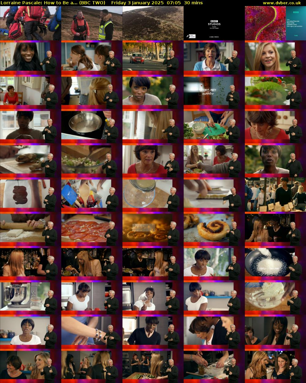 Lorraine Pascale: How to Be a... (BBC TWO) Friday 3 January 2025 07:05 - 07:35