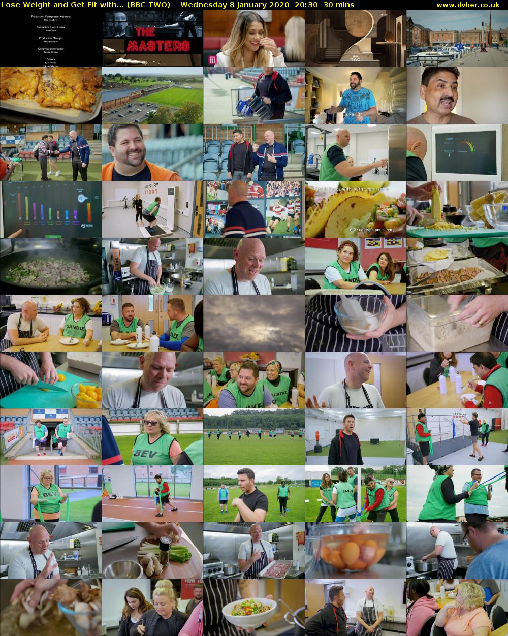 Lose Weight and Get Fit with... (BBC TWO) Wednesday 8 January 2020 20:30 - 21:00