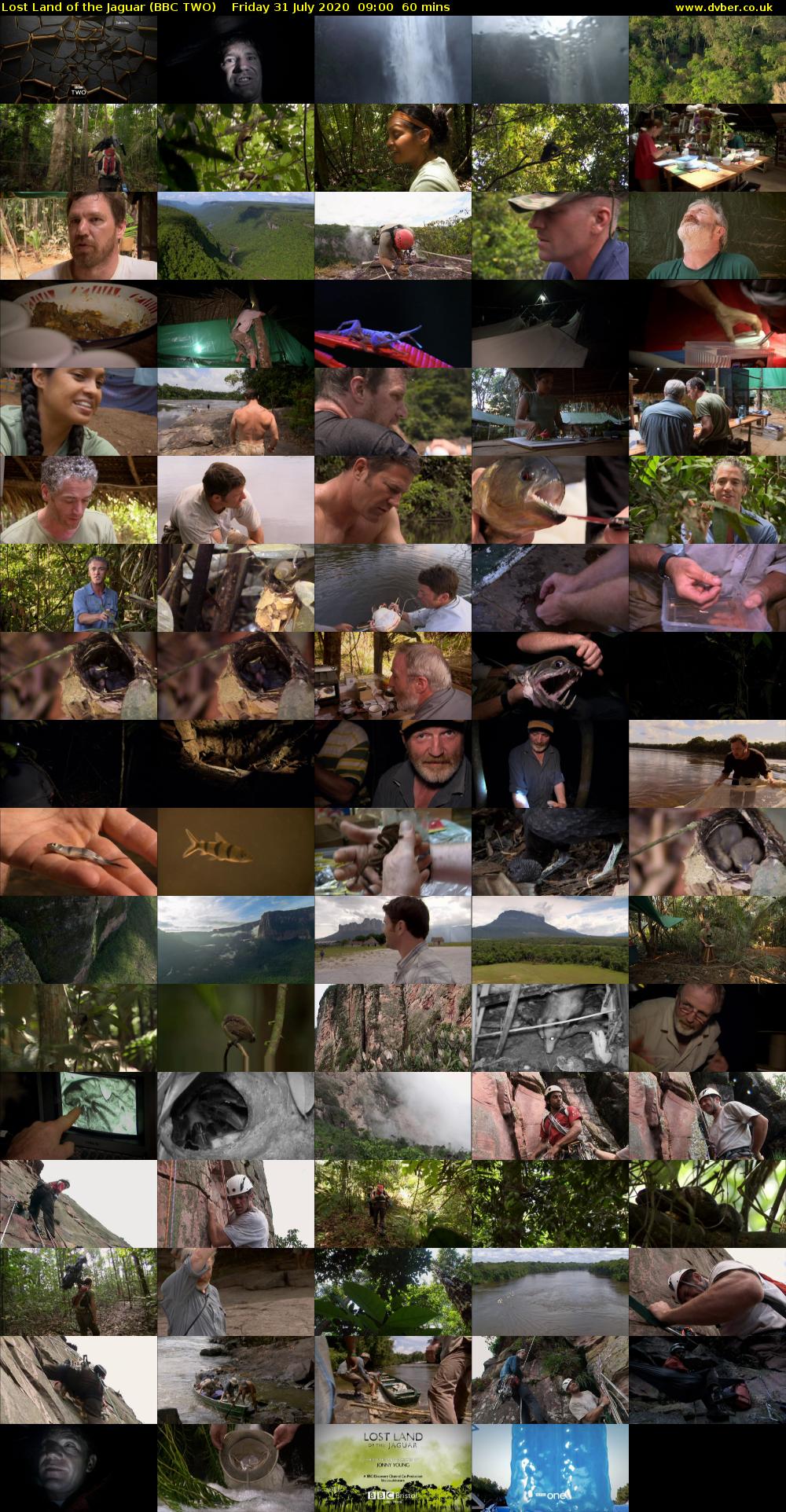 Lost Land of the Jaguar (BBC TWO) Friday 31 July 2020 09:00 - 10:00