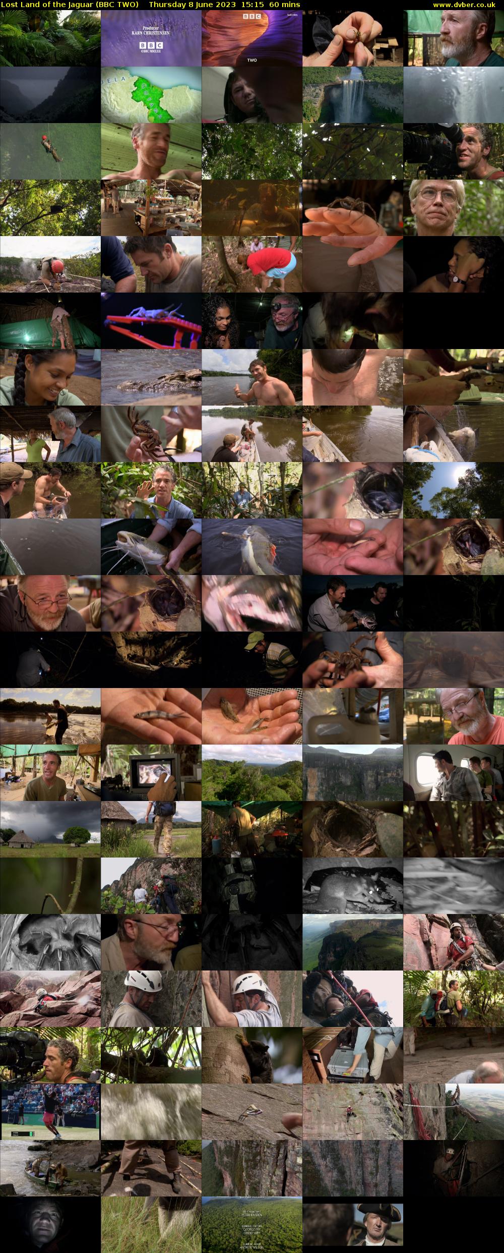 Lost Land of the Jaguar (BBC TWO) Thursday 8 June 2023 15:15 - 16:15