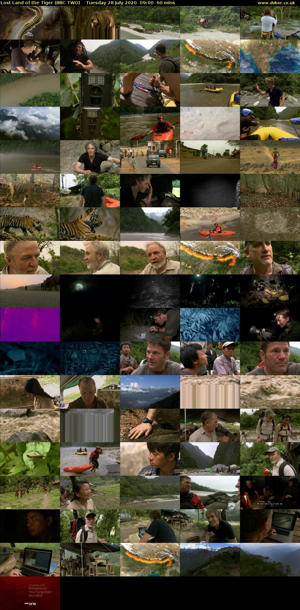 Lost Land of the Tiger (BBC TWO) Tuesday 28 July 2020 09:00 - 10:00