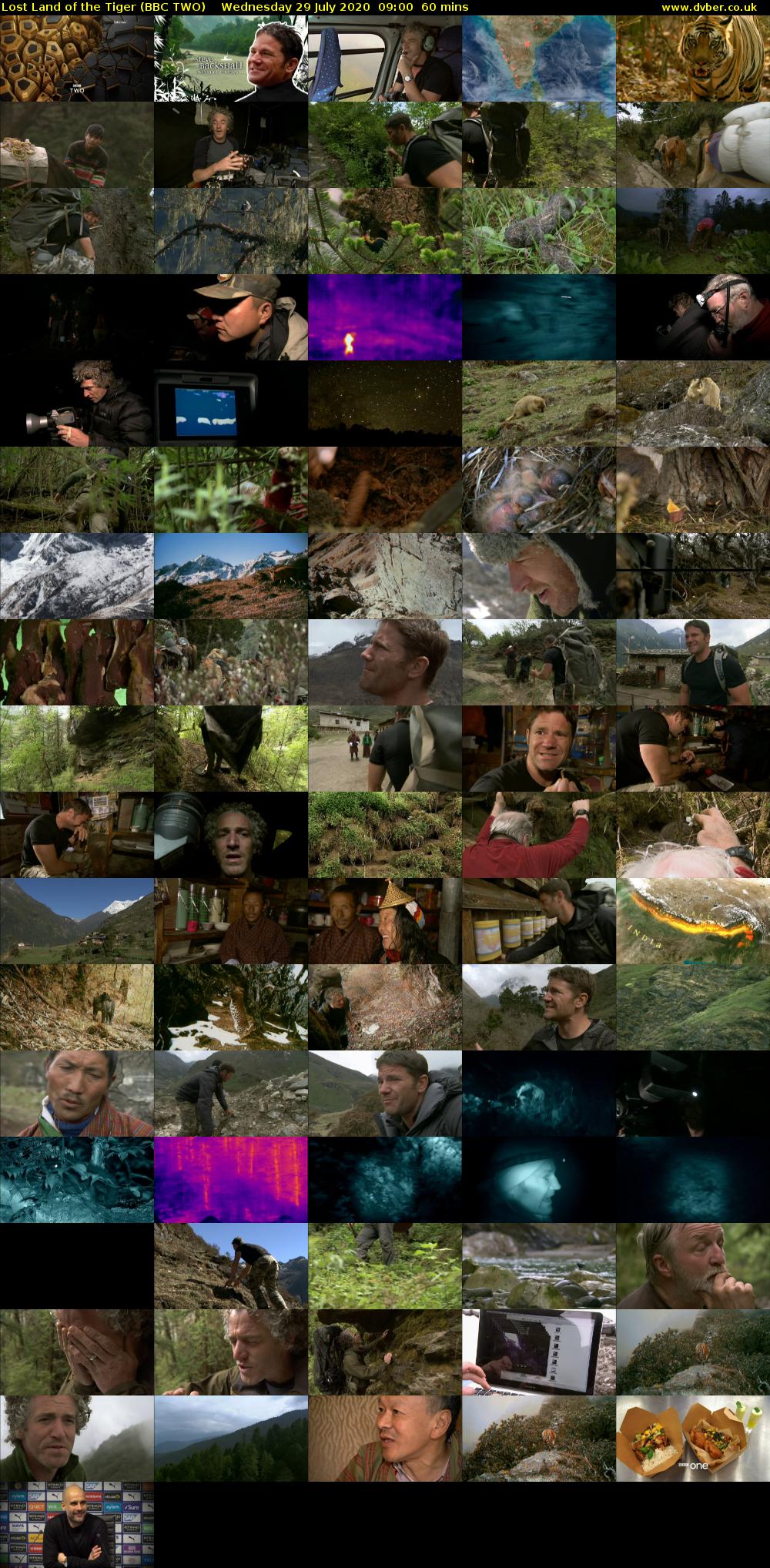 Lost Land of the Tiger (BBC TWO) Wednesday 29 July 2020 09:00 - 10:00