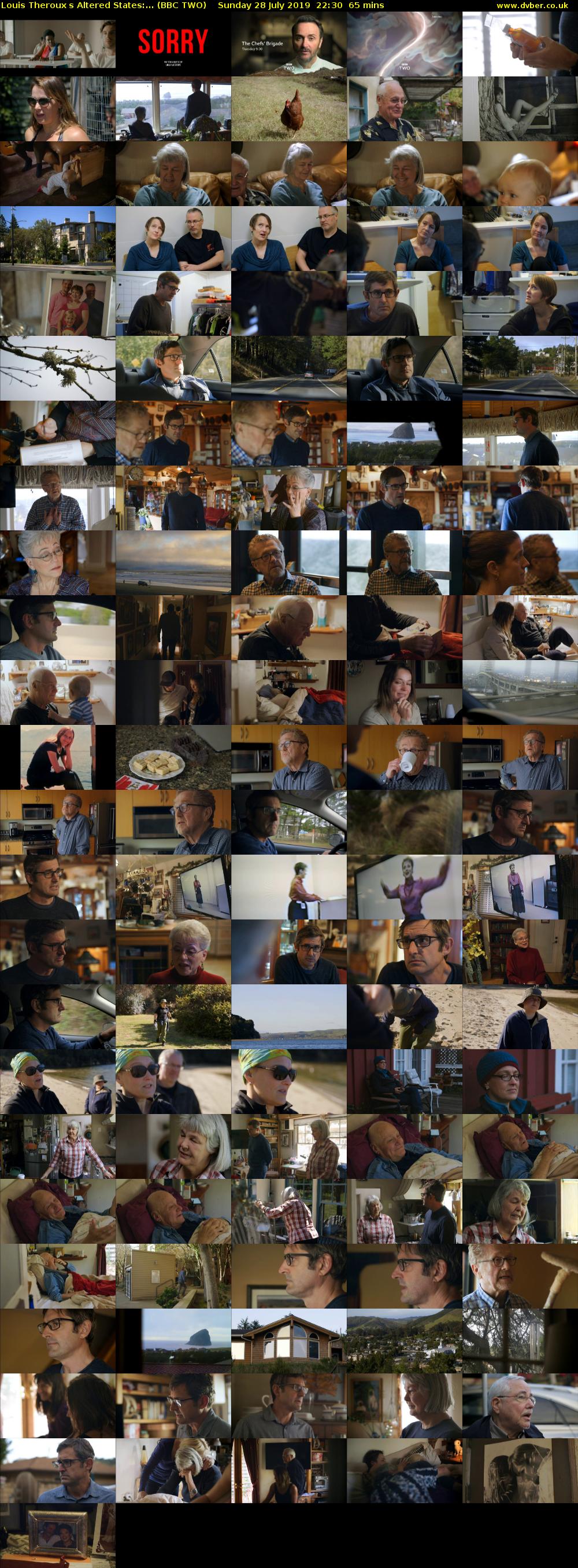 Louis Therouxs Altered States:... (BBC TWO) Sunday 28 July 2019 22:30 - 23:35