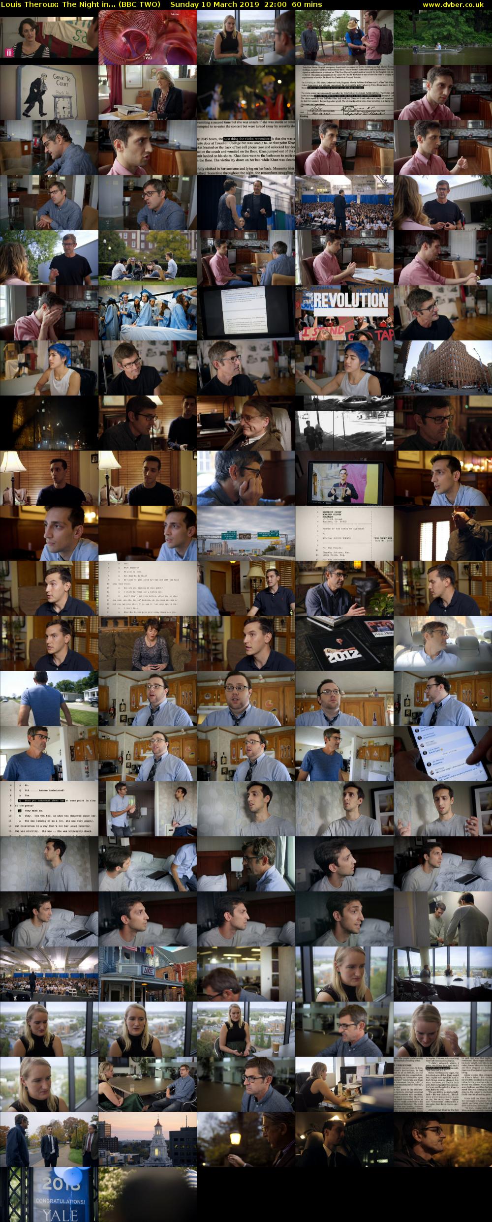 Louis Theroux: The Night in... (BBC TWO) Sunday 10 March 2019 22:00 - 23:00
