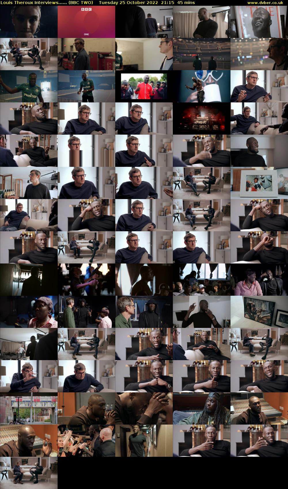 Louis Theroux Interviews...... (BBC TWO) Tuesday 25 October 2022 21:15 - 22:00