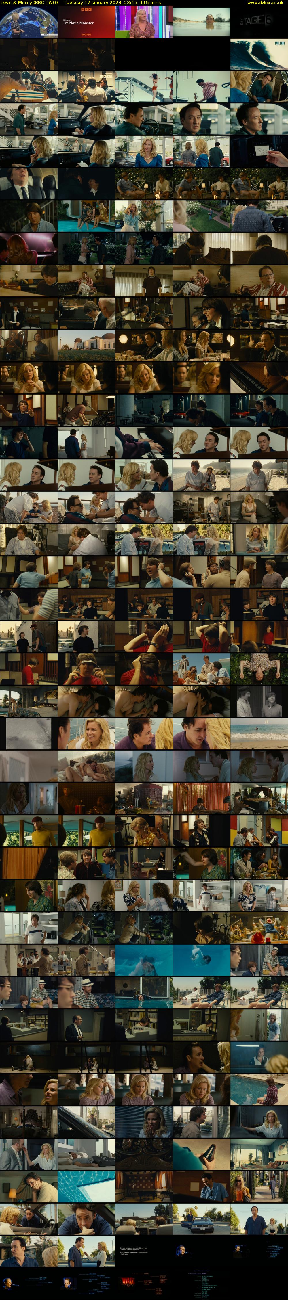 Love & Mercy (BBC TWO) Tuesday 17 January 2023 23:15 - 01:10