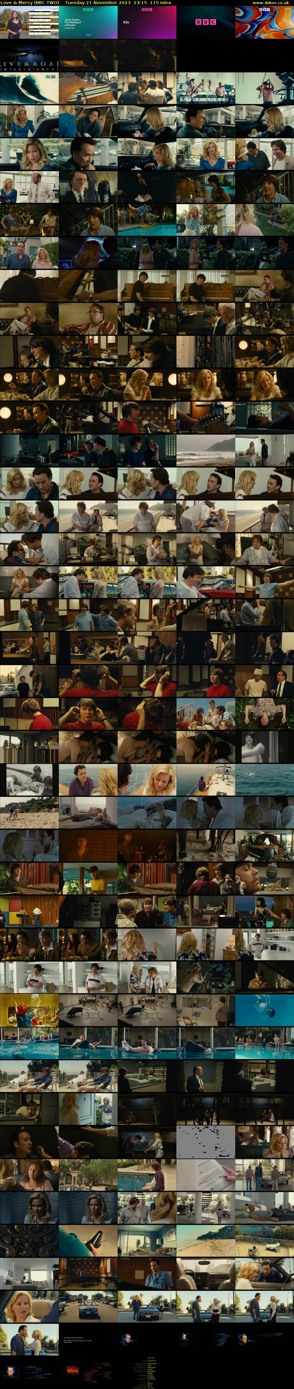 Love & Mercy (BBC TWO) Tuesday 21 November 2023 23:15 - 01:10