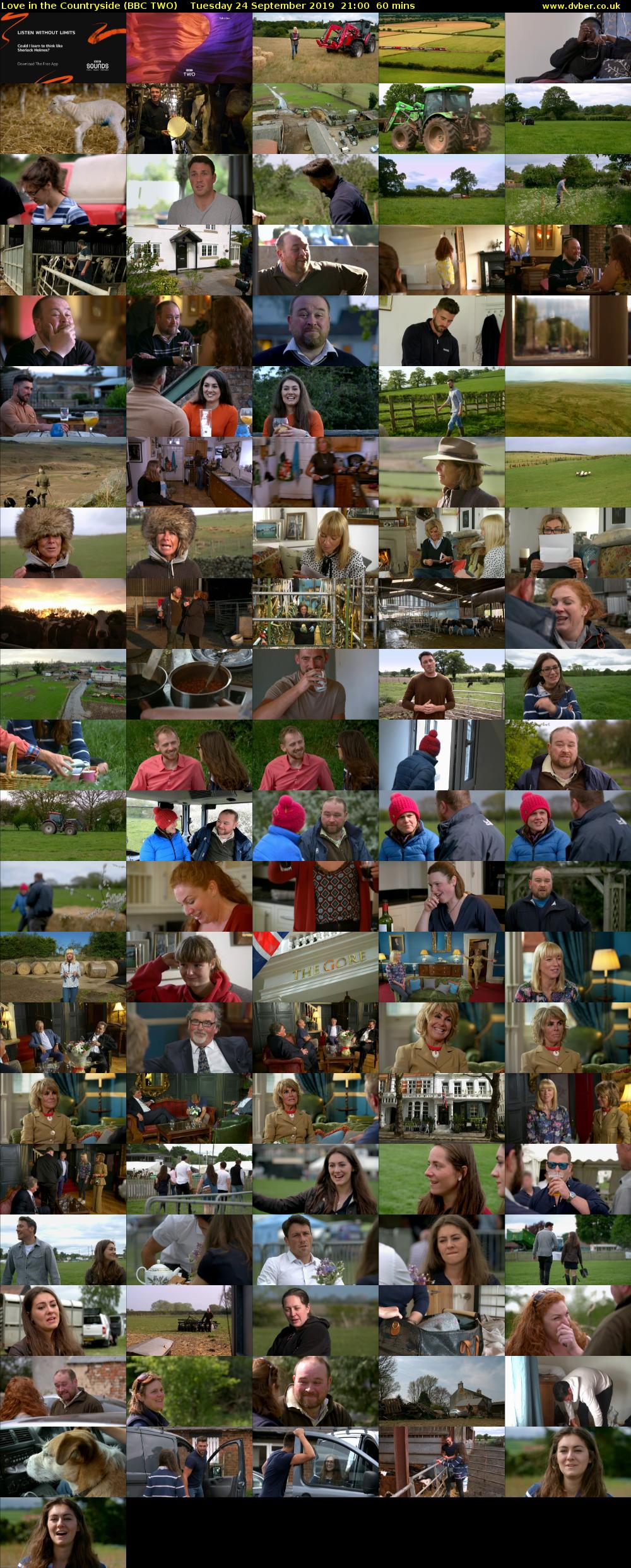 Love in the Countryside (BBC TWO) Tuesday 24 September 2019 21:00 - 22:00