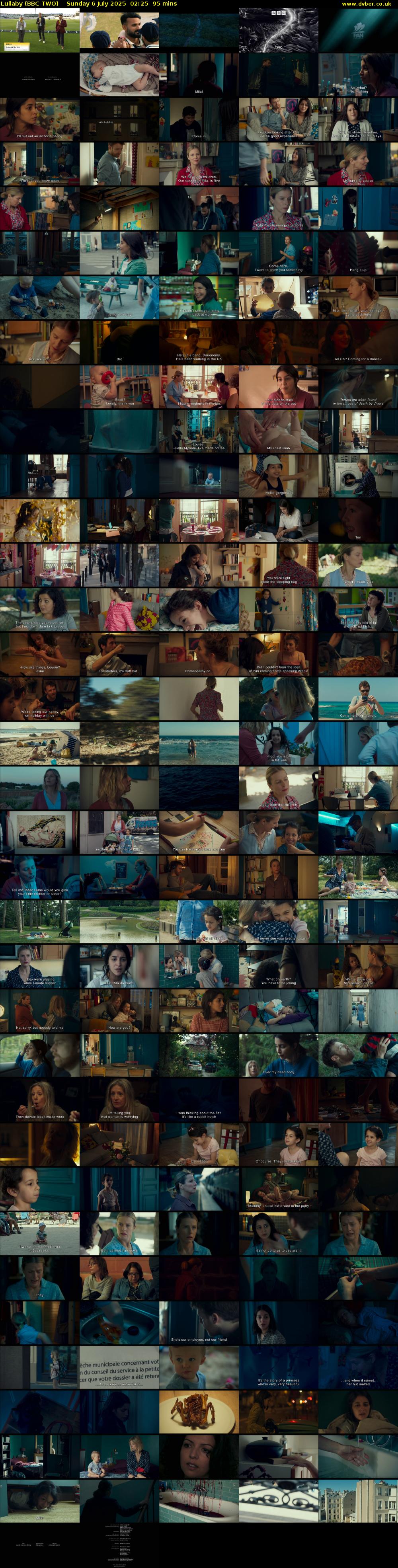Lullaby (BBC TWO) Sunday 6 July 2025 02:25 - 04:00