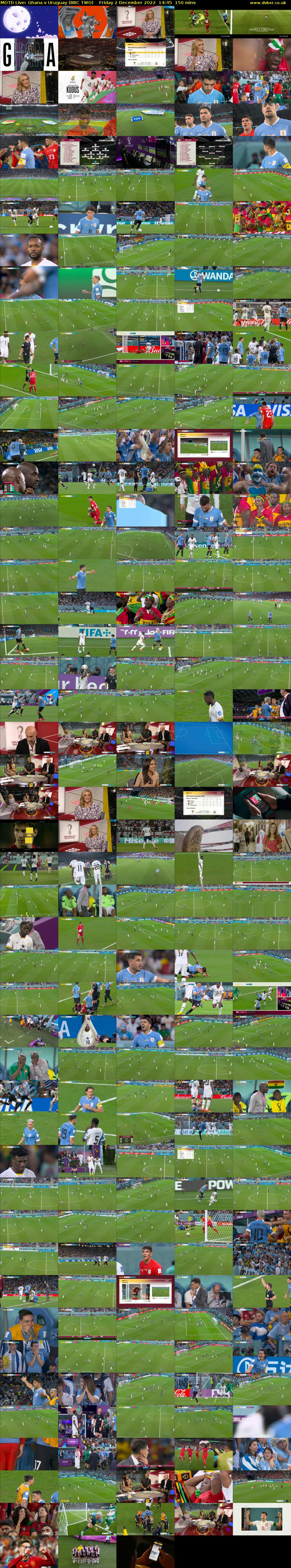MOTD Live: Ghana v Uruguay (BBC TWO) Friday 2 December 2022 14:45 - 17:15