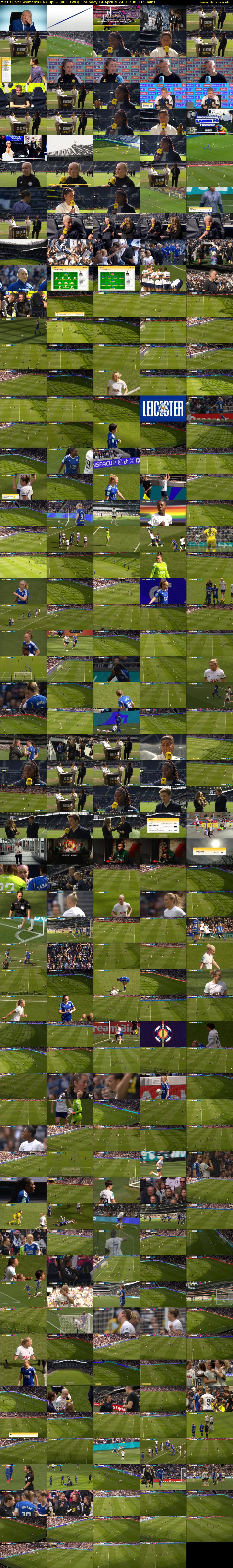 MOTD Live: Women's FA Cup:... (BBC TWO) Sunday 14 April 2024 11:30 - 14:15