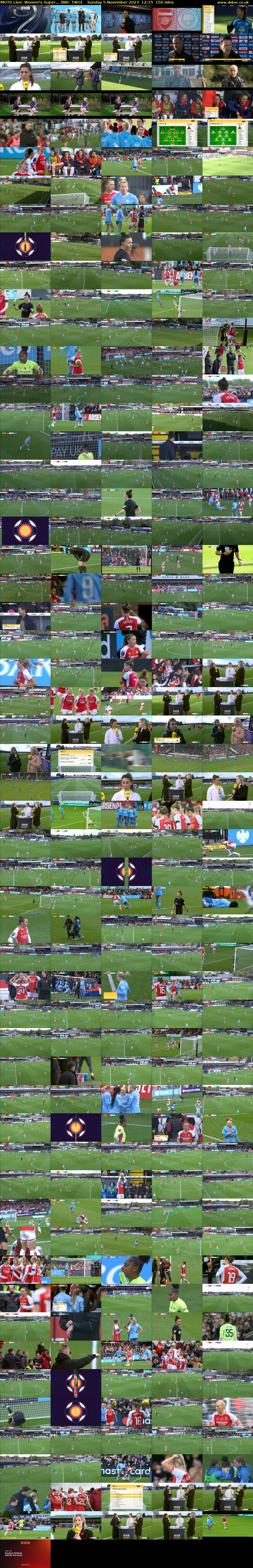 MOTD Live: Women's Super... (BBC TWO) Sunday 5 November 2023 12:15 - 14:45