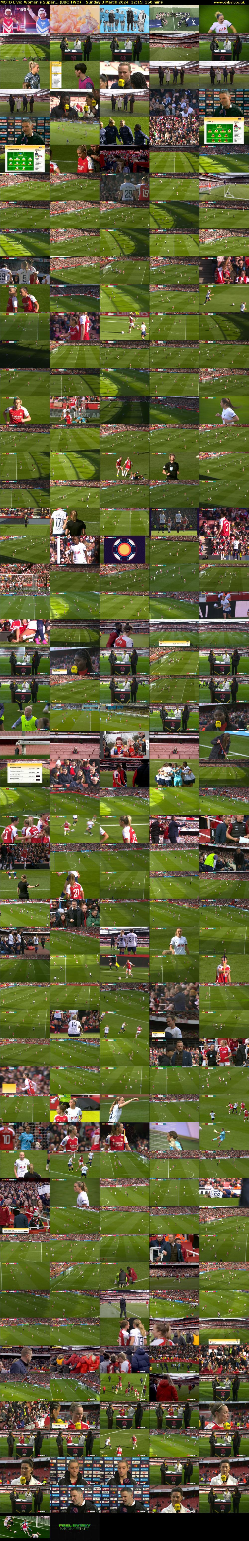MOTD Live: Women's Super... (BBC TWO) Sunday 3 March 2024 12:15 - 14:45